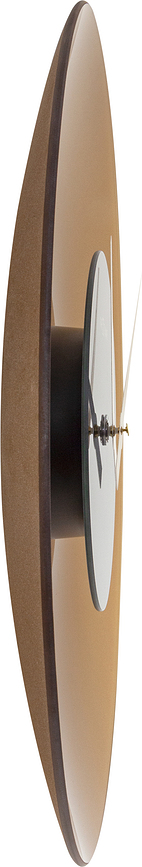 Float Horloge murale, grise