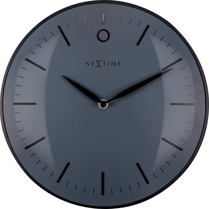 Glamour Small Horloge murale, noire