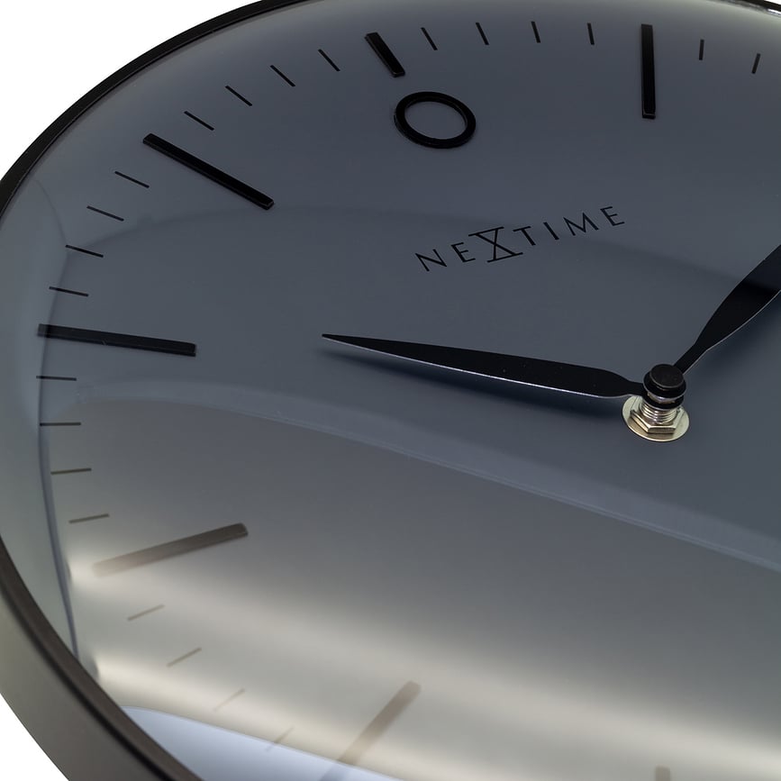 Glamour Small Horloge murale, noire