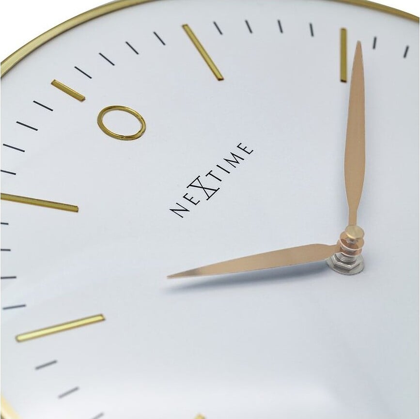 Glamour Small Horloge murale, noire