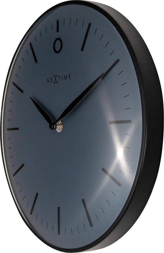 Glamour Small Horloge murale, noire