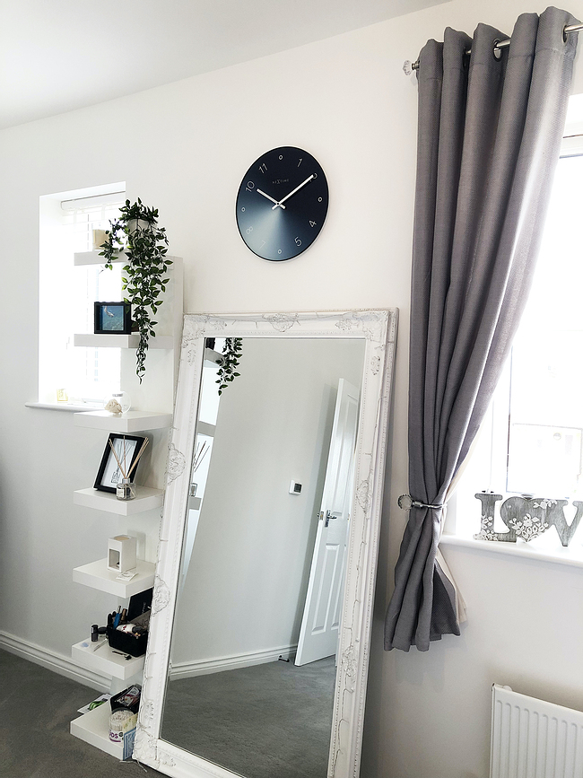 Gradient Ρολόι Τοίχου, κόκκινο