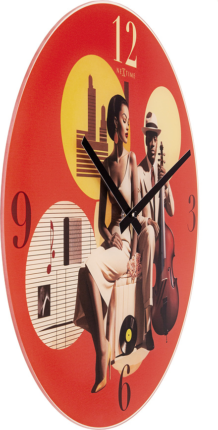 Jazz Horloge Murale, 43 cm