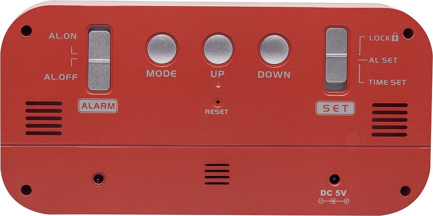 Loud Alarm Ξυπνητήρι, μαύρο