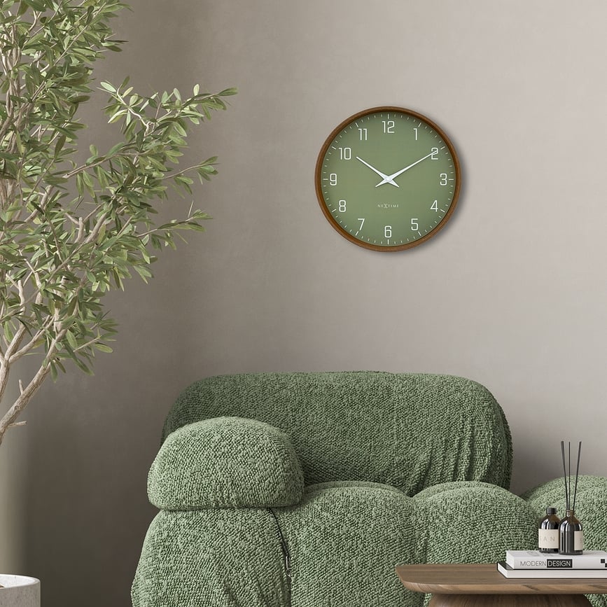 Lyra Wall Clock 30 cm, white