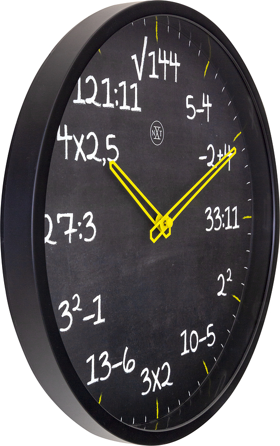 Maths Horloge murale