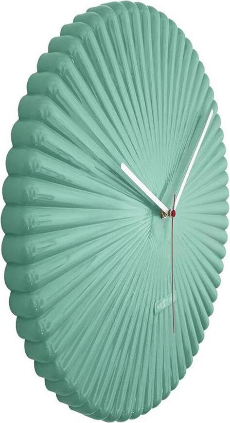 Mousse Horloge murale, 40 cm, blanche