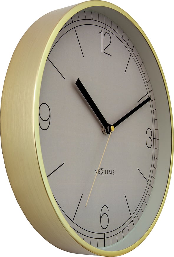 Nástěnné hodiny Nova 30 cm, modré