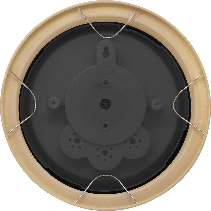 Orchid Barometer, vrtni, belo-srebrn