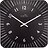 Orologio da parete Alex RC nero