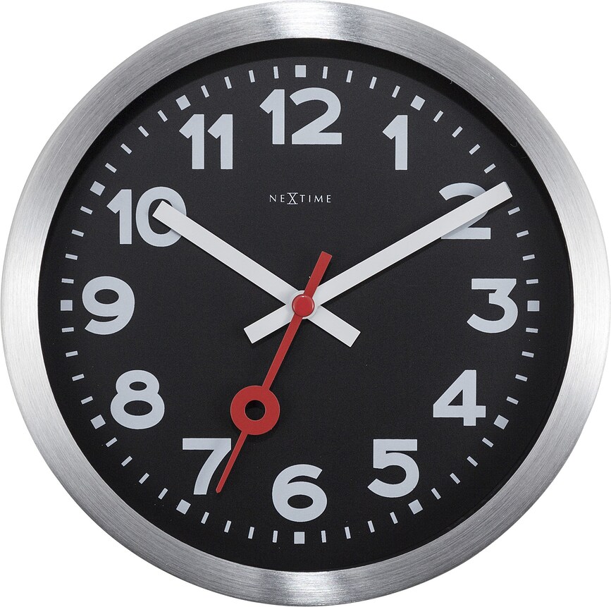 Orologio da parete o da tavolo Station numeri arabi 19 cm