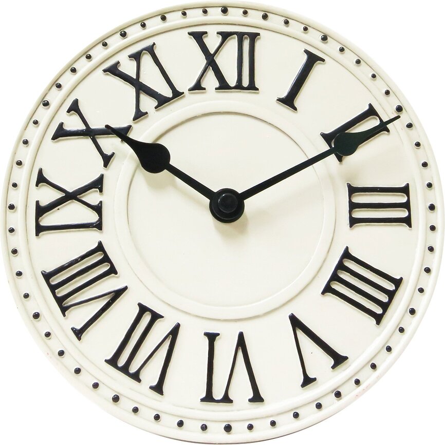 Orologio da tavolo London bianco