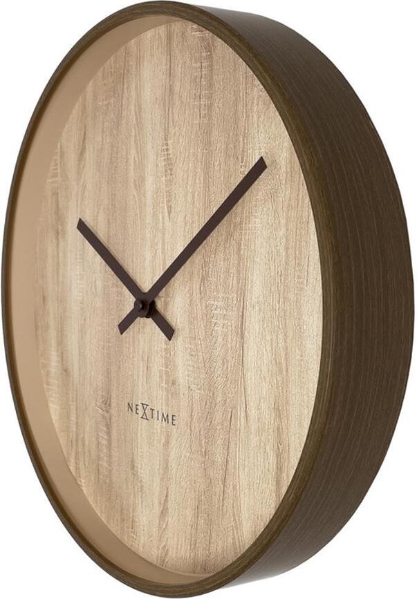Oslo Horloge murale, 30 cm, bois clair