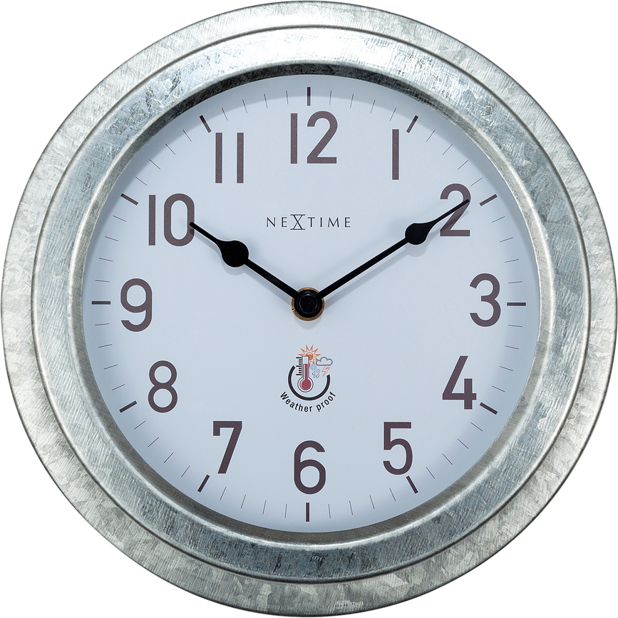 Poppy Horloge murale de jardin