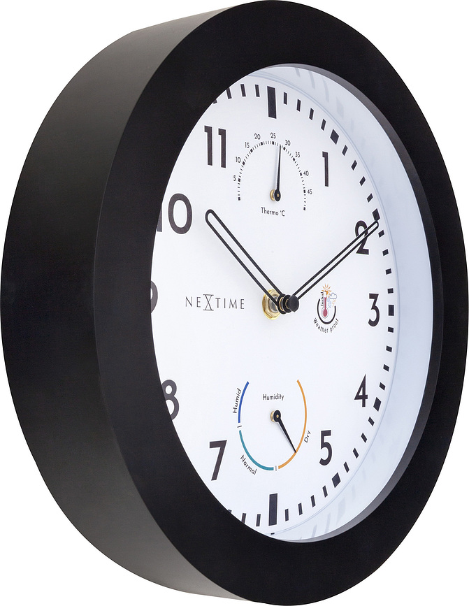 Reloj Daisy, con termómetro e higrómetro