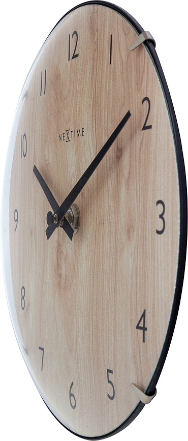 Reloj de madera Edge Wood Mini, para pared o mesa