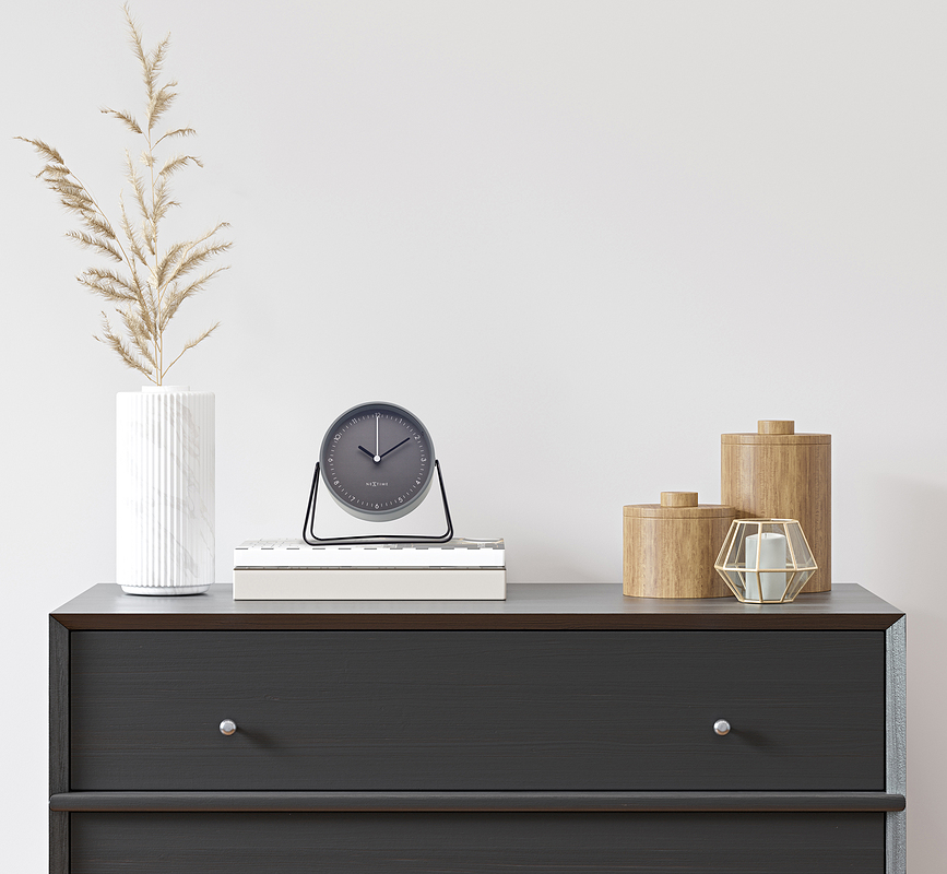 Reloj de Mesa Berlin Table, amarillo