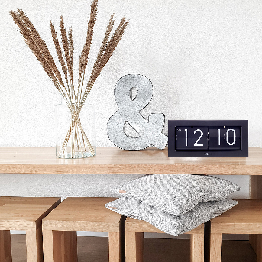 Reloj de Mesa Big Flip, color cobre