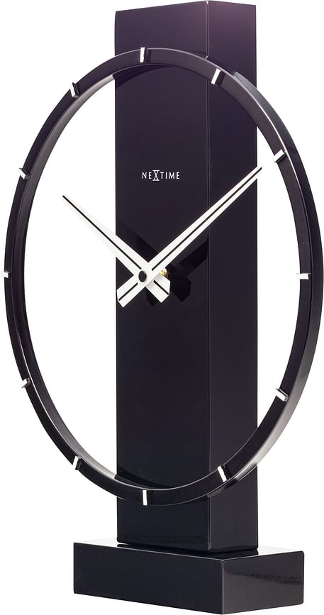Reloj de mesa Carl Small, de madera clara