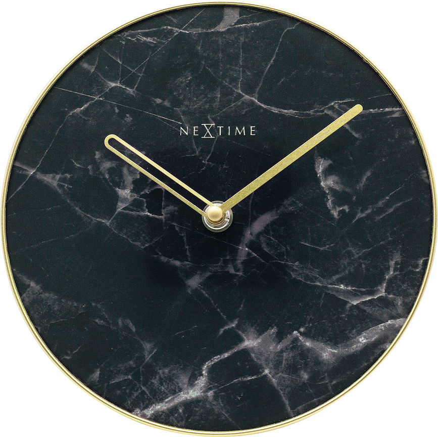 Reloj de Mesa Marble Table, negro