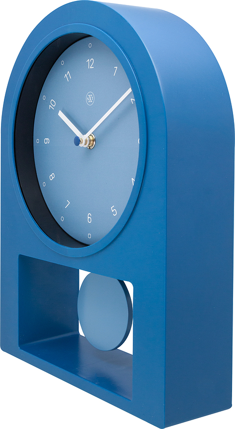 Reloj de Mesa Swing Table, gris