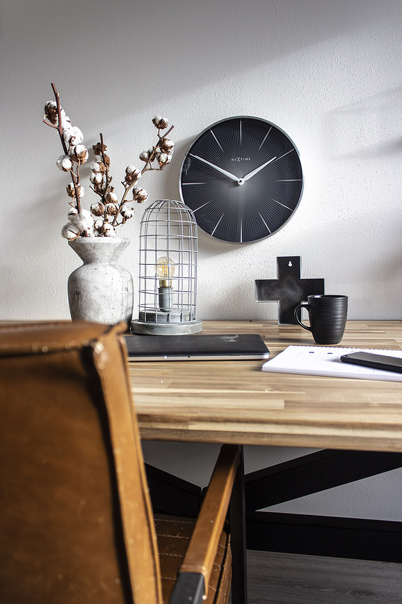 Reloj de pared 2 Seconds, blanco