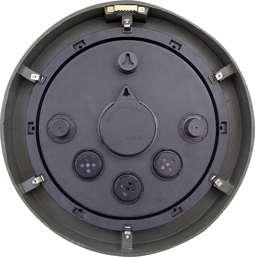 Reloj de Pared Aster, 43,5 cm, con termómetro