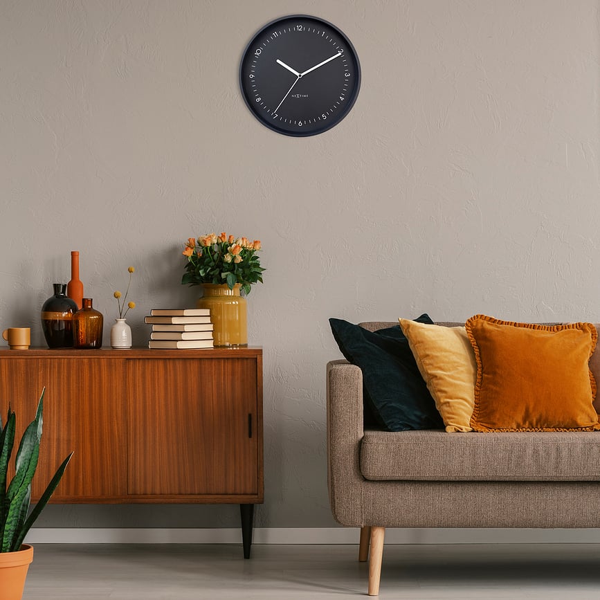 Reloj de Pared Berlin, mostaza