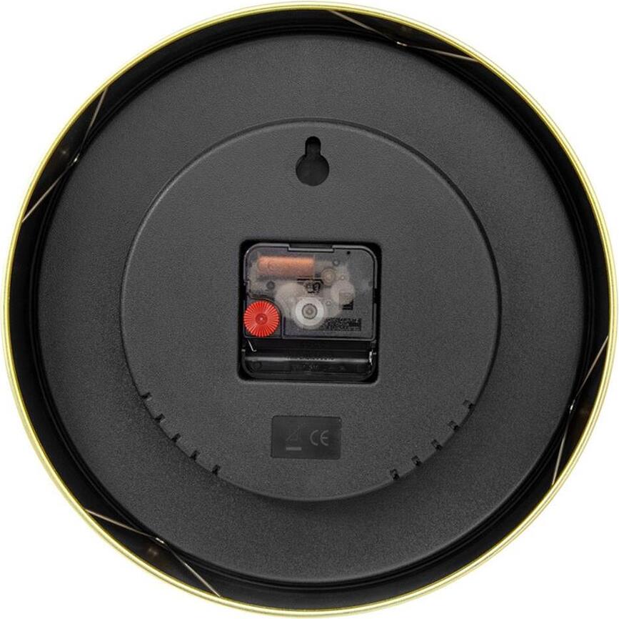 Reloj de pared Bolero, 25 cm, negro