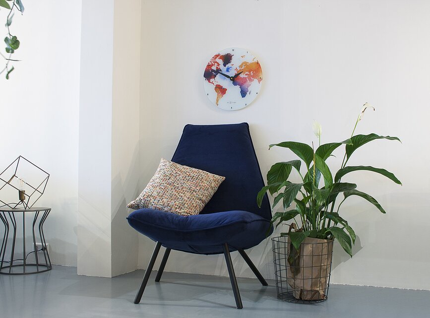 Reloj de Pared Colorful World