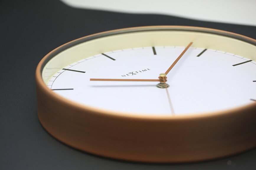 Reloj de pared Company, 30 cm, blanco