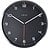 Reloj de pared Company, 35 cm, negro, números árabes