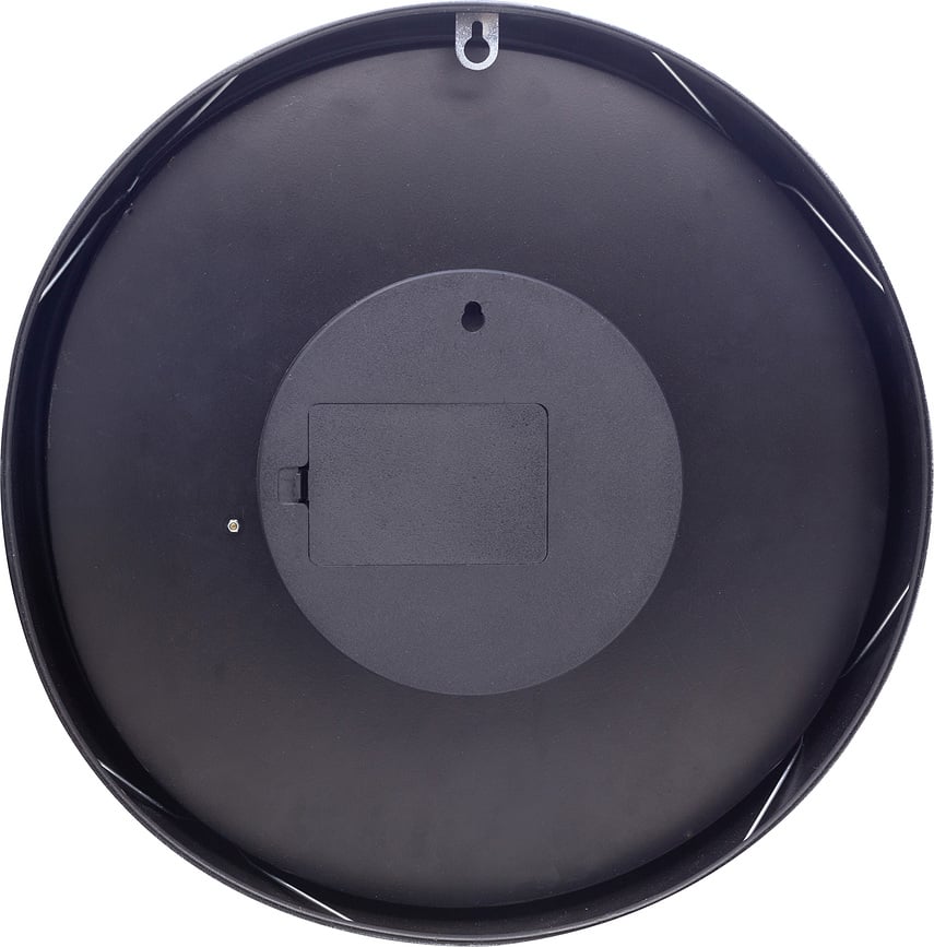 Reloj de pared Modern Gear Clock, negro