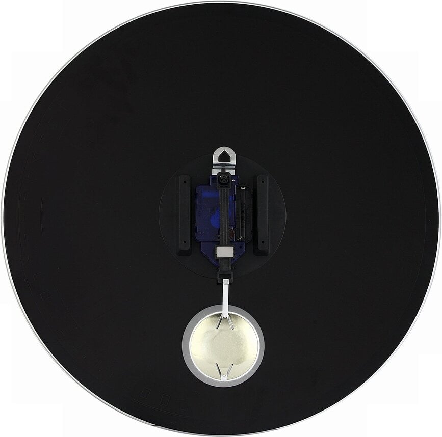 Reloj de pared con péndulo Romana, negro