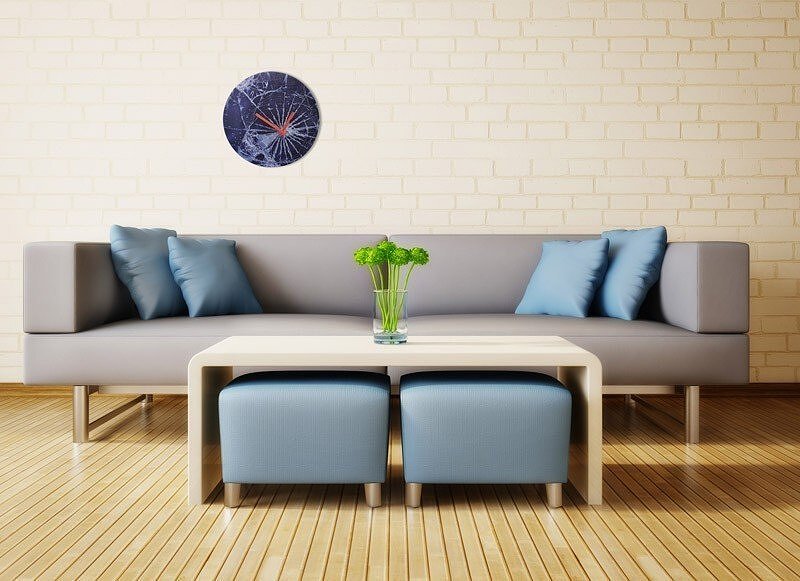 Reloj de Pared Crash, 43 cm