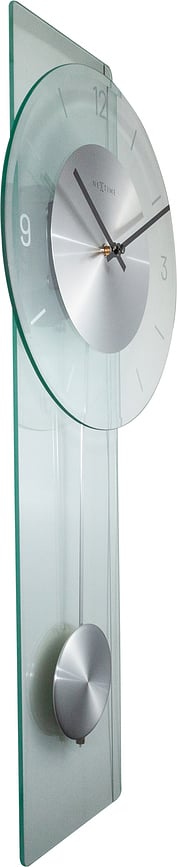 Reloj de Pared de cristal Eleanor, claro