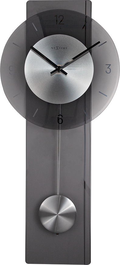 Reloj de pared de cristal Eleanor