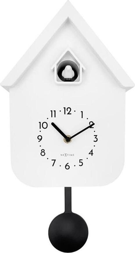 Reloj de pared de cuco Twitter, blanco