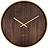 Reloj de pared de madera oscura Oslo, 50 cm