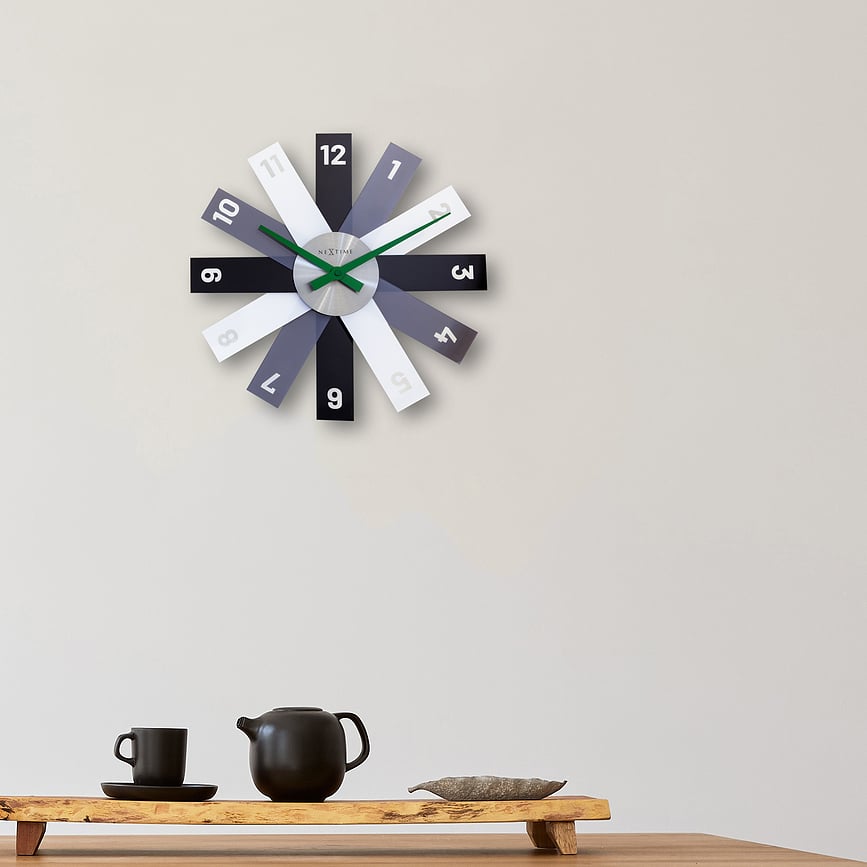 Reloj de Pared de metacrilato, multicolor