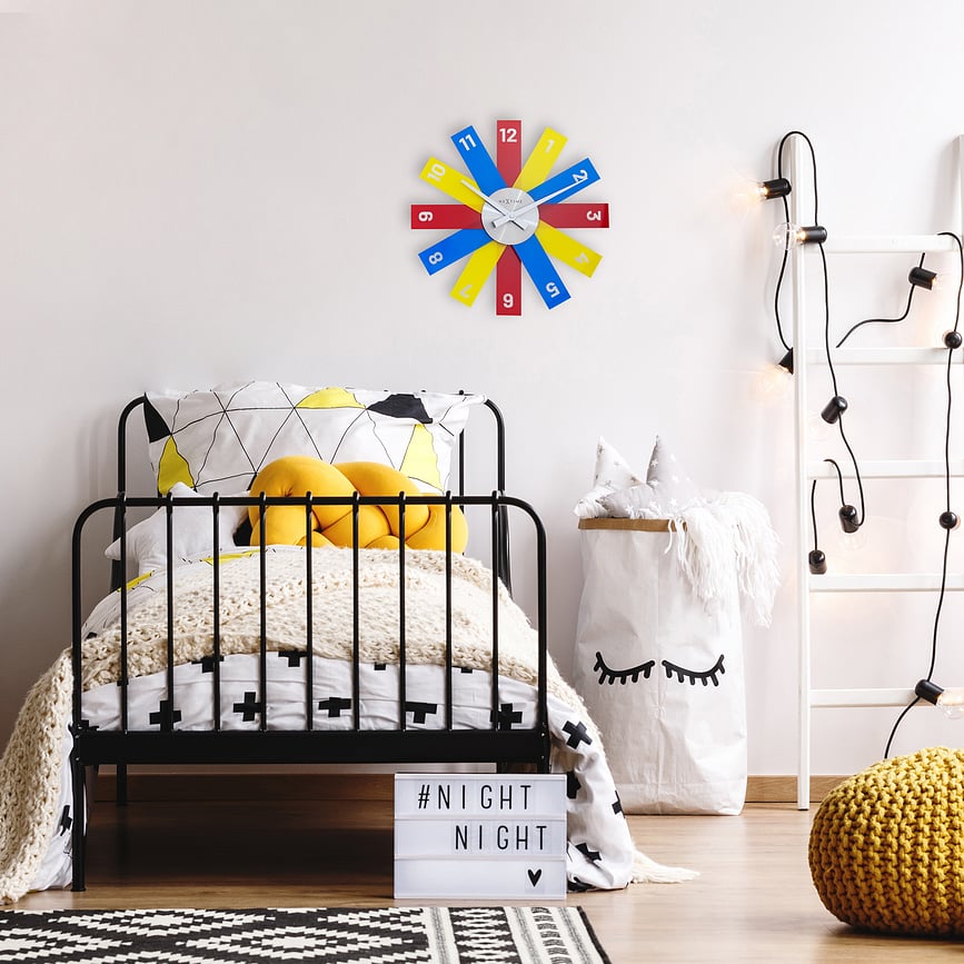 Reloj de Pared de metacrilato, multicolor