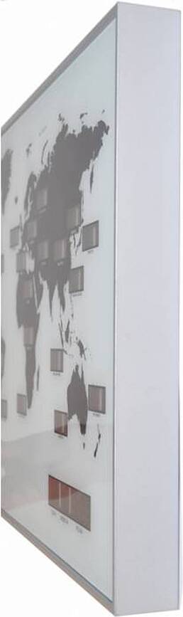 Reloj de pared digital World Time Digit