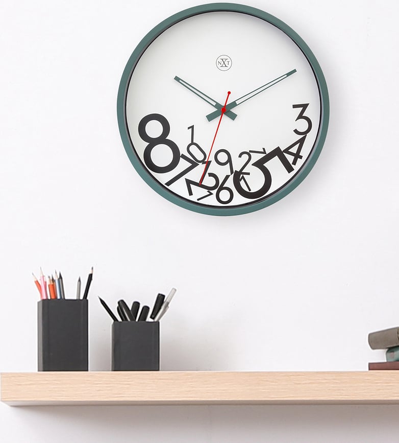 Reloj de Pared Dropped Numbers