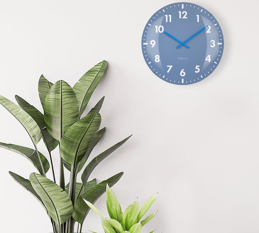 Reloj de Pared Duomo, 50 cm, negro