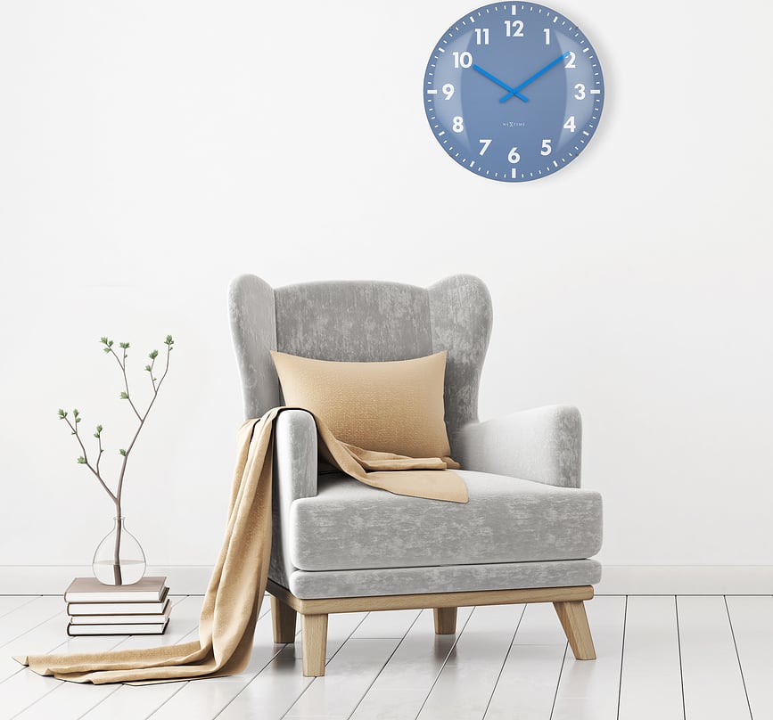 Reloj de Pared Duomo, 50 cm, negro