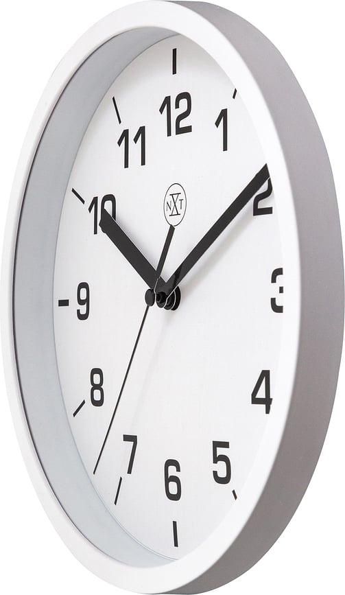 Reloj de Pared Easy, 20 cm, blanco