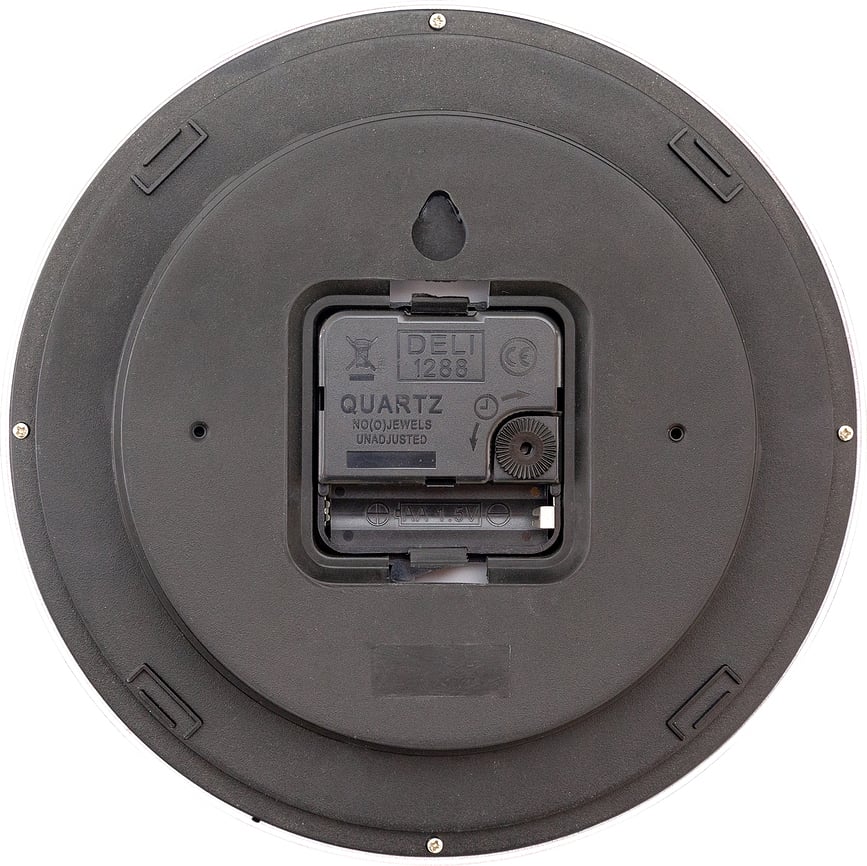 Reloj de Pared Easy, 20 cm, blanco