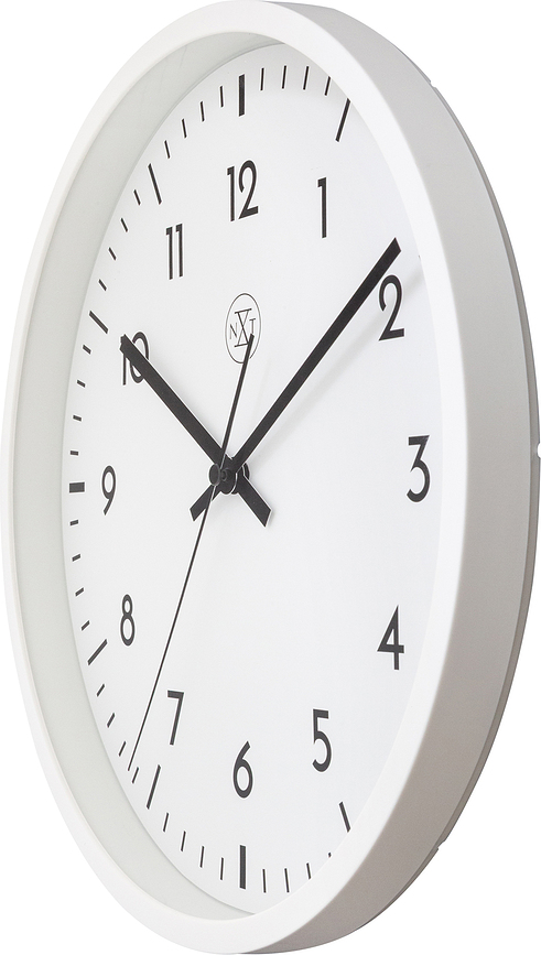 Reloj de Pared Easy big, 30 cm, blanco