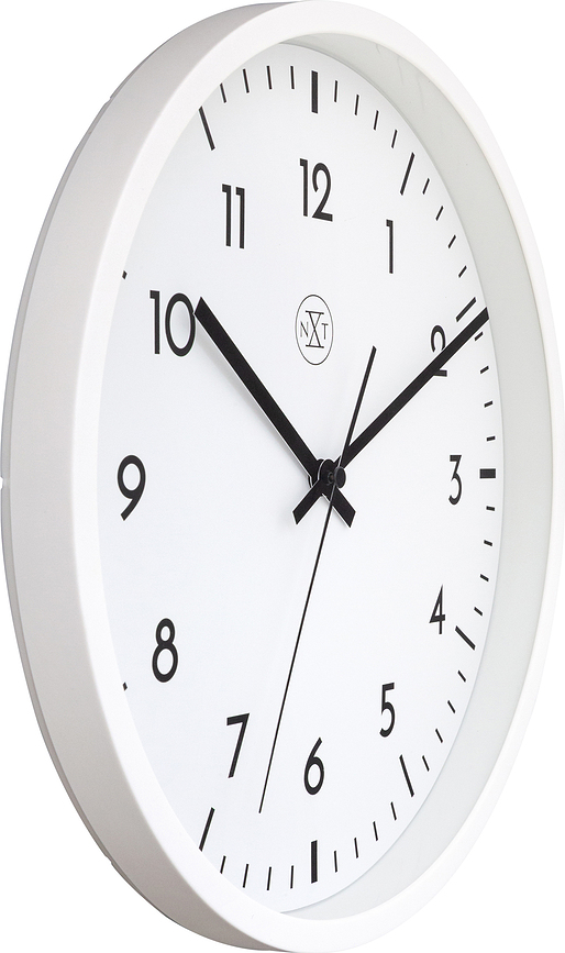 Reloj de Pared Easy big, 30 cm, blanco