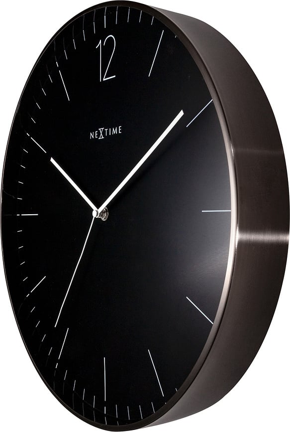 Reloj de Pared Essential XXL, cobre y rojo